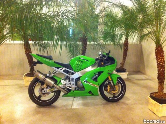 Kawasaki ninja zx6- r, impecabila, an 2004, injectie!