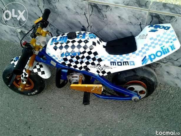 Pocket Bike Firma Polini 49cm pe benzina