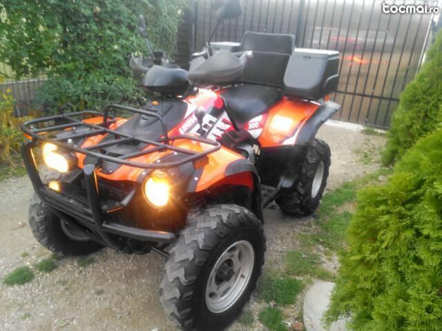 Atv Linhai Worker 4x4 + Lada bagaje