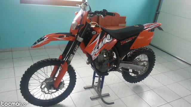 Ktm exc 250 f exc250f, 2007