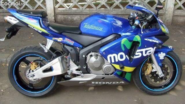 Honda cbr 600 rr, 2005 movistar editie limitata