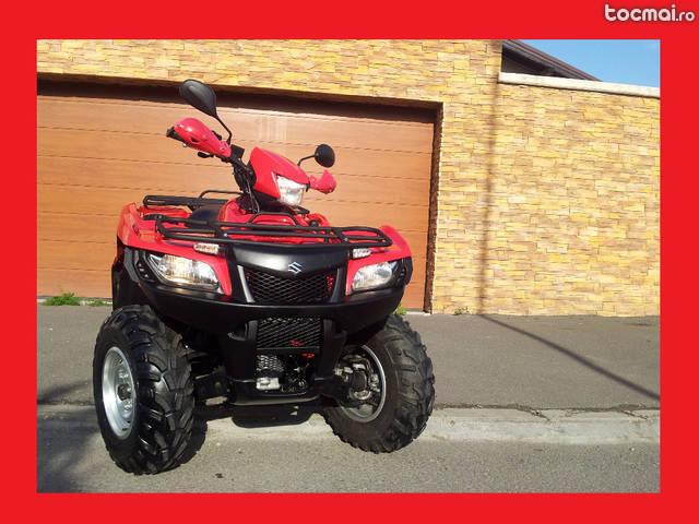 Atv suzuki kingquad nou !!! inmatriculat 4x4