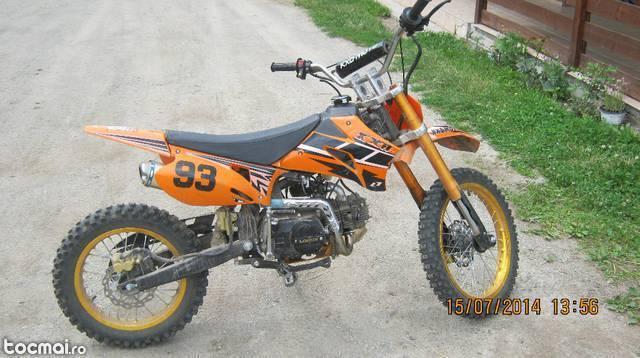 2 motociclete enduro/ cross loncin 125(pachet sau separat)